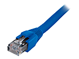 Comprehensive Cat5e Snagless Patch Cables 3ft (10 Pack Blue - 3 ft Category 5e Network Cable for Network Device - First End: 1 x RJ-45 Male Network - Second End: 1 x RJ-45 Male Network - 24 AWG - Blue - 10 Pack 1 thumbnail image