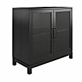 Ameriwood Home Mr. Kate Tess 34"W Accent Cabinet, Black Oak 1 thumbnail image