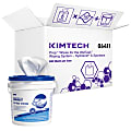 KIMTECH WetTask System Prep Wipers, 12" x 6", 140 Sheets Per Roll, Case Of 6 Rolls 1 thumbnail image