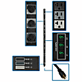 Tripp Lite PDU 3-Phase Metered 208/120V 5.7 kW 21 5-15/20R; 6 L6-20R 0URM, PDU3MV6L2120B 1 thumbnail image