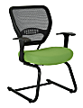 Office Star™ Space 55 Series Professional AirGrid® Back Visitors Chair, Green