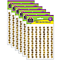 Teacher Created Resources Gold Foil Star Stickers, 686 Stickers Per Pack, Set Of 6 Packs