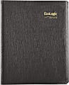 Brownline® EcoLogix Weekly Planner, 8-1/2” x 11", Black, January To December 2022, CB425W.BLK 1 thumbnail image