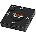 4XEM 3 Port HDMI Switch with full HD support. 3 HDMI devices into 1 HDMI display. - 3 Port HDMI Switch with 1920x 1080 - 4XHDMISW3X1 1 thumbnail image