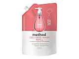 Method® Antibacterial Gel Hand Wash Soap, Pink Grapefruit Scent, 34 Oz Bottle 1 thumbnail image