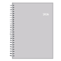 2026 Blue Sky Weekly/Monthly Planner, 5-7/8” x 8-5/8", Passages/Solid Gray, January To December, 152901 1 thumbnail image