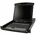 17" Rack LCD Console with Integrated 16 Port Analog KVM Switch - 16 Computer(s) - 17" LCDPS/2 PortUSB - AP5816 1 thumbnail image