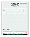 Custom Vertical Prescription Pads, Green, 5 1/2" x 4 1/4", 100 Sheets Per Pad, Box Of 4 Pads 1 thumbnail image