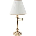 Ledu Swing-Arm Desk Lamp, Brass