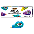 BIC Wite Out Mini Correction Tape, White, Pack Of 12 Dispensers 1 thumbnail image