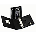 Avery® Nonstick Heavy-Duty Ref/Stor View 3-Ring Binder, 1/2" Round Rings, 45% Recycled, Black 1 thumbnail image