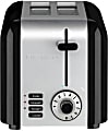 Cuisinart Hybrid 2-Slice Wide-Slot Toaster, Black/Stainless Steel 1 thumbnail image