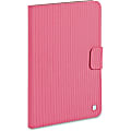 Verbatim Folio Hex Case for iPad Air - Bubblegum Pink - Scratch Resistant Interior, Smudge Resistant Interior - Textured"