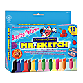 Mr. Sketch® Scented Markers, Assorted Colors, Set Of 18