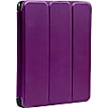 Verbatim Folio Flex Case for iPad Air - Purple - Scratch Resistant Interior, Smudge Resistant Interior"