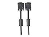 Manhattan VGA Monitor Cable (with Ferrite Cores), 3m, Black, Male to Male, HD15, Cable of higher SVGA Specification 1 thumbnail image