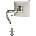 Chief Kontour Dynamic Desk Mount Monitor Arm - For Displays 10-38" - Silver - Height Adjustable - 10" to 30" Screen Support - 22 lb Load Capacity - 75 x 75, 100 x 100 - VESA Mount Compatible