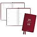 AT-A-GLANCE® Signature Collection™ 13-Month Weekly/Monthly Planner, 5 3/4" x 8 1/2", Red, January 2018 to January 2019 (YP20010-18)