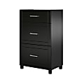 Ameriwood Home Callahan Base Cabinet, 39-1/4”H x 23-1/2”W x 15-7/16”D, Black