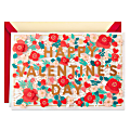 Hallmark Signature Valentine's Day Card (Pink and Red Flowers) 1 thumbnail image