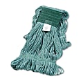 Boardwalk® Super Loop Wet Mop Head, Medium, Green 1 thumbnail image