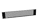 StarTech.com 2U Tool-Less Vented Blank Rack Panel - Steel - Black - 2U Rack Height - 1 Pack - 3.5" Height - 19" Width - 0.6" Depth - TAA Compliant 1 thumbnail image