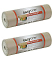 Duck® Brand 854357 Smooth Top EasyLiner Non-Adhesive Shelf And Drawer Liner, 12" x 20', Taupe, Pack Of 2 Rolls