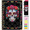 2026 Excello Brands Hardcover Fashion Daily/Weekly/Monthly Planner, 5.5" x 8", Sugar Skull November 2025 - December 2026, (FSHN-CY26-58-48) 1 thumbnail image