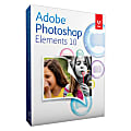 Adobe® Photoshop® Elements 10, For PC/Mac, Traditional Disc
