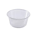 Karat Plastic Portion Cups, 3.25 Oz, Clear, Set Of 50 Cups