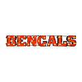 Imperial NFL Lighted Metal Sign, 9" x 47", 90% Recycled, Cincinnati Bengals