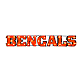 Imperial NFL Lighted Metal Sign, 9" x 47", 90% Recycled, Cincinnati Bengals 1 thumbnail image