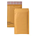 Sealed Air Jiffylite Self-Seal Bubble Mailers, Size #000, 4" x 8", 100% Recycled, Satin Gold, Pack Of 25