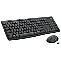 Logitech® MK295 Wireless Mouse & Keyboard Combo, Graphite