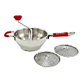 Nesco® Stainless Steel Food Mill, 7-5/16”H x 8”W x 17”D, Silver 1 thumbnail image