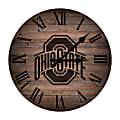 Imperial NCAA Rustic Wall Clock, 16”, Ohio State University