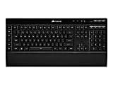 Corsair K57 RGB Wireless Gaming Keyboard (NA) - Wired/Wireless Connectivity - Bluetooth/RF - Black