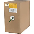 StarTech.com 1000 ft Bulk Cat6 Ethernet Cable - Stranded - CM-Rated for In-Wall Use - Cat 6 UTP Patch Cable - Green 1 thumbnail image