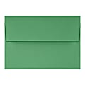 LUX Invitation Envelopes, A1, Peel & Press Closure, Holiday Green, Pack Of 500