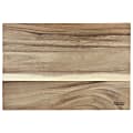 Martha Stewart Everyday Westhaven Rectangle Acacia Wood Cutting Board, 18” x 12-5/8”, Brown 1 thumbnail image