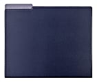TUL™ Vegan Leather File Folder With Pocket, Letter Size, Navy 1 thumbnail image