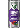 Campbell's V8 +ENERGY Pomegranate Blueberry Energy Drinks, 8 Oz, Case Of 24 Drinks 1 thumbnail image