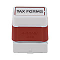Same-Day Custom Pre-Inked Stamp, 9/16" x 1 1/2" Impression, Red 1 thumbnail image