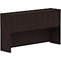 Lorell® 4-Door Laminate Hutch, 36"H x 66"W x 15"D, Espresso 1 thumbnail image