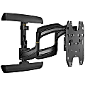 Chief Thinstall 18" Dual Arm Extension TV Wall Mount - For Displays 32-65" - Black - Height Adjustable - 32" to 65" Screen Support - 75 lb Load Capacity - 100 x 100, 600 x 400 - Yes