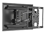 Chief Thinstall 18" Dual Arm Extension TV Wall Mount - For Displays 32-65" - Black - Mounting kit (wall mount) - for flat panel - black - screen size: 32"-65" - wall-mountable