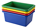 Office Depot® Brand Small Storage Bin, 5”H x 11-1/2”W x 7-7/8"D, Assorted Colors 1 thumbnail image