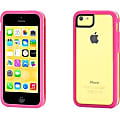 Griffin Color Basics Separates Case for iPhone 5C - For Apple iPhone Smartphone - Pink, Clear - Polycarbonate, Thermoplastic Polyurethane (TPU) 1 thumbnail image