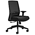 Safco® Medina Basic Ergonomic Mesh High-Back Desk Chair, Black 1 thumbnail image