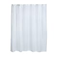 Honey-Can-Do Fabric Shower Curtain Liner, 72" x 70", White